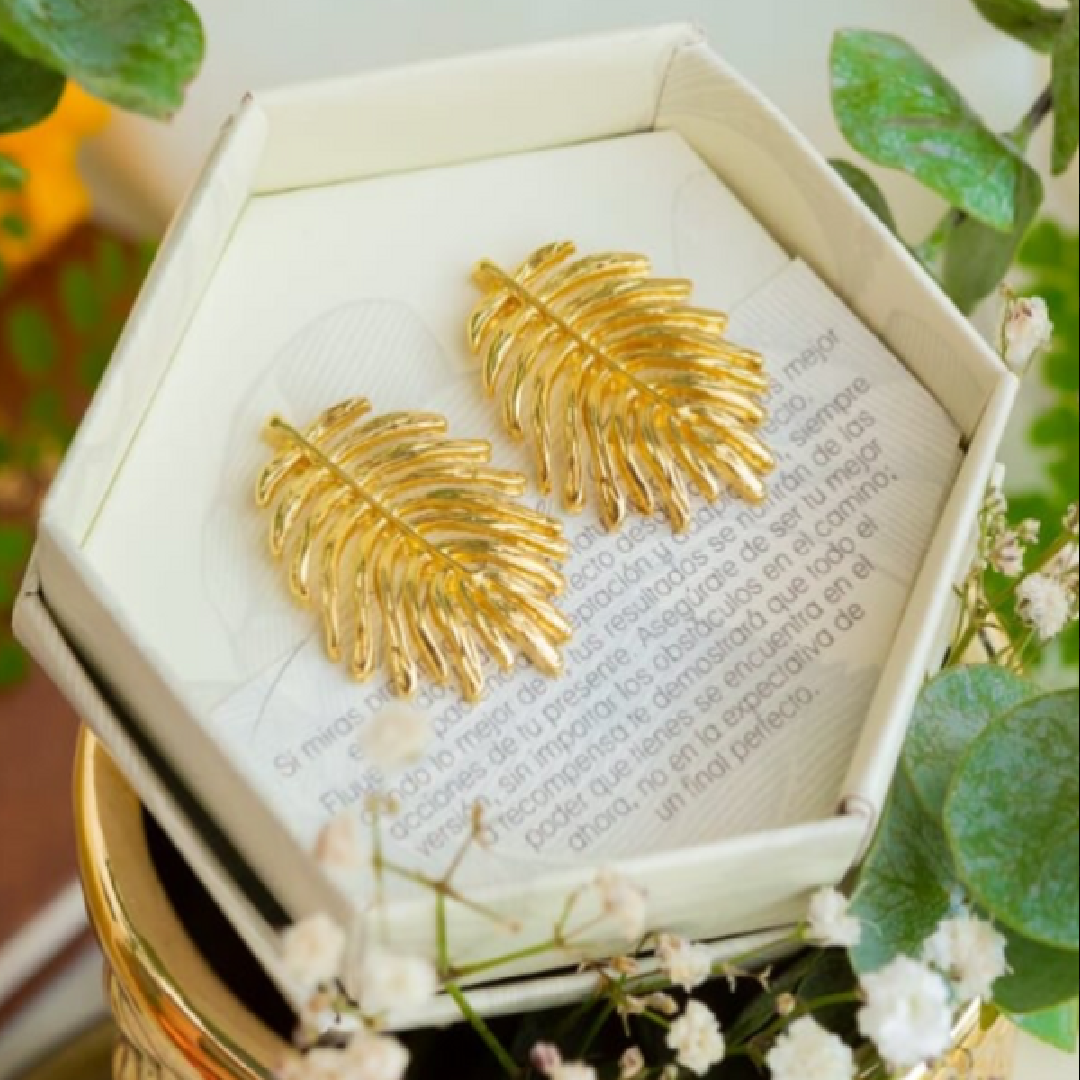 Aretes Madre Tierra Oro