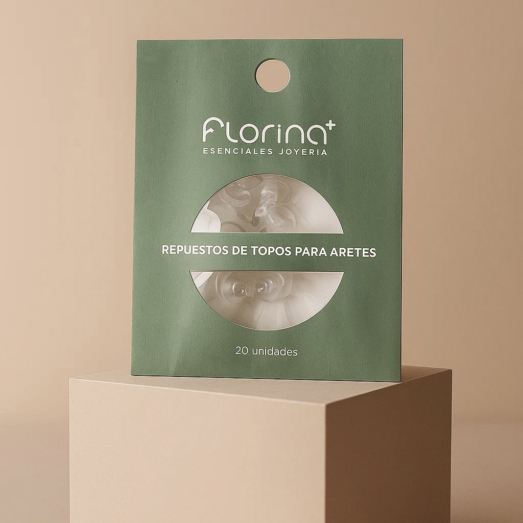 Repuestos de Topos para Aretes x 20 Unidades