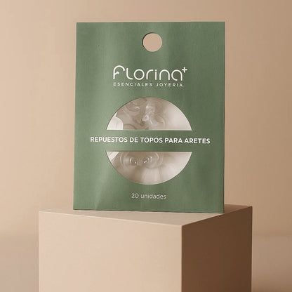 Repuestos de Topos para Aretes x 20 Unidades