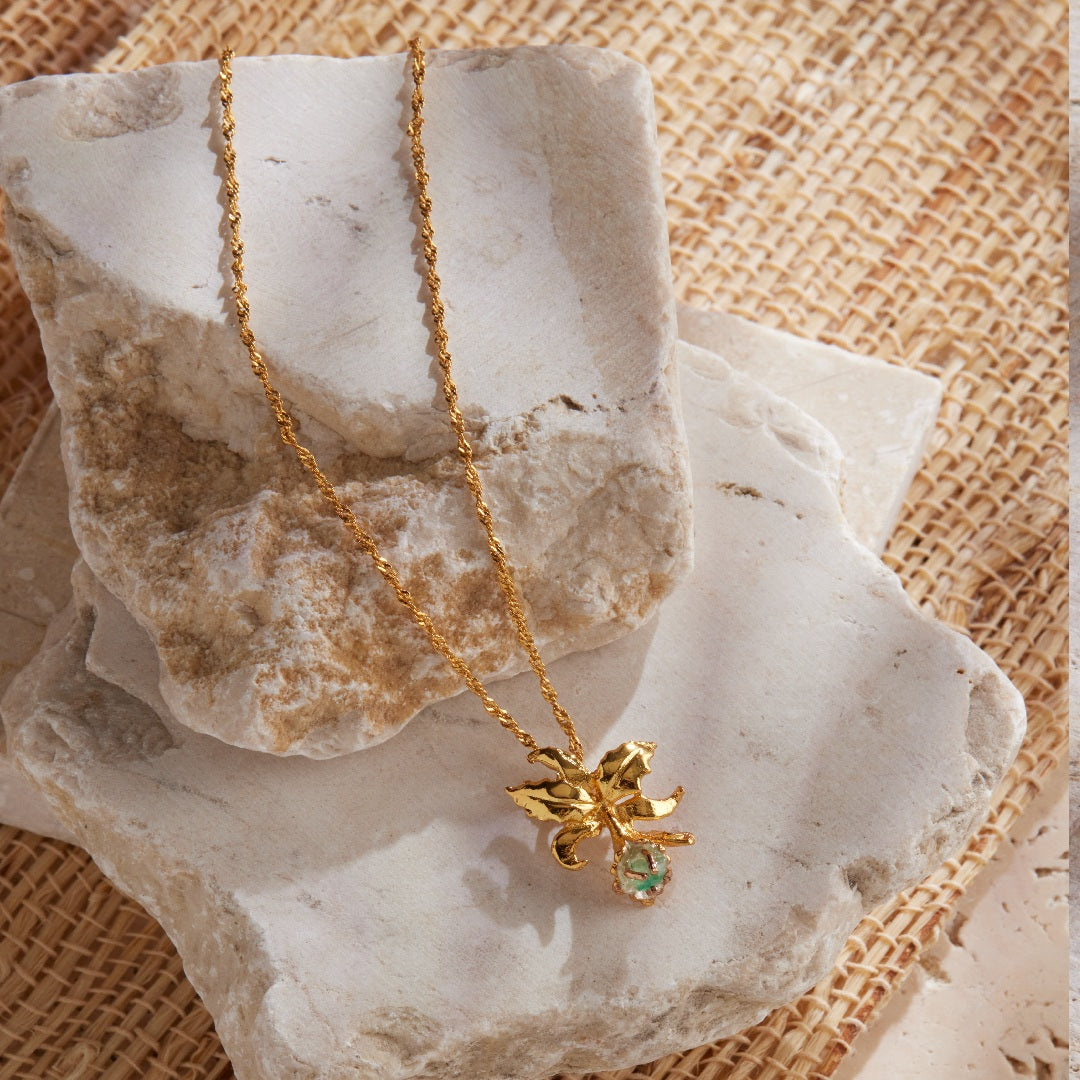 Collar Orquídea Catleya