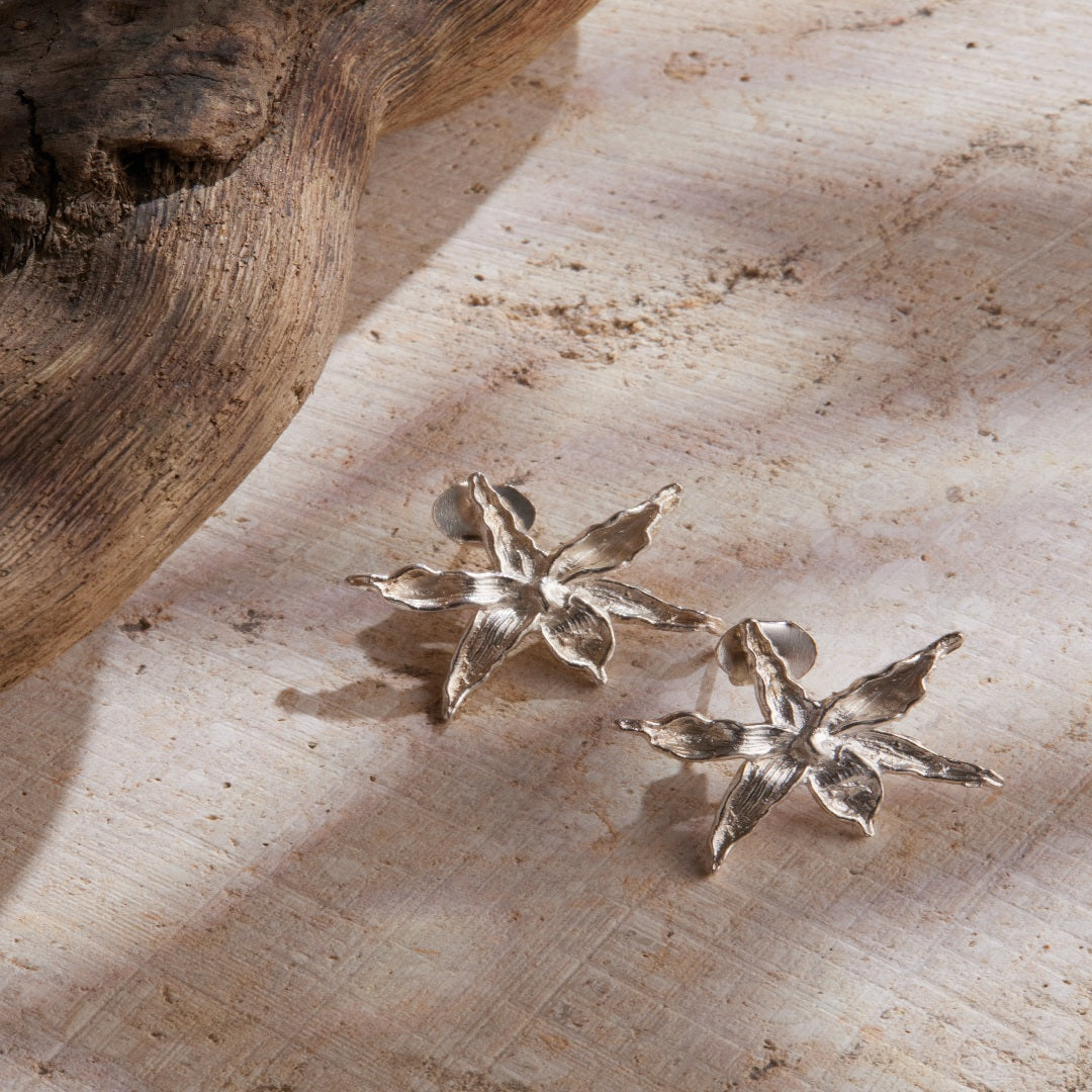 Arete Topo Orquídea Cecilita