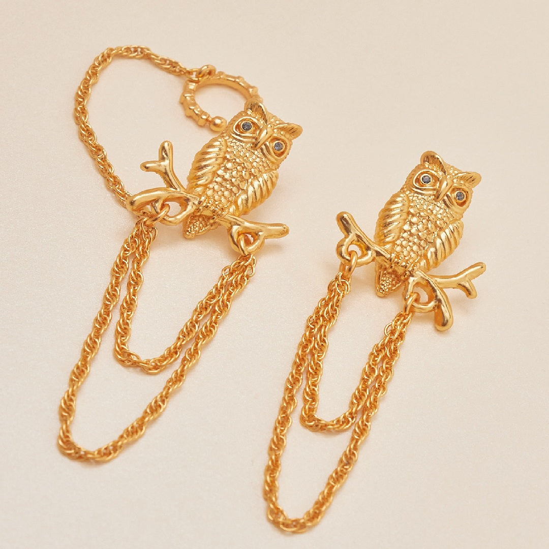 Aretes Climber Búho