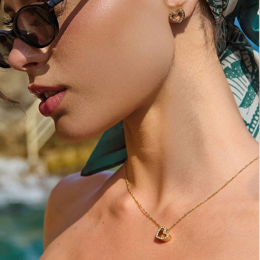 Set de Collar y Topos Latidos