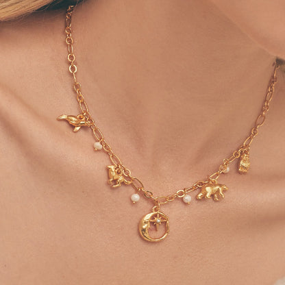 Set de Collar + Topos Snow