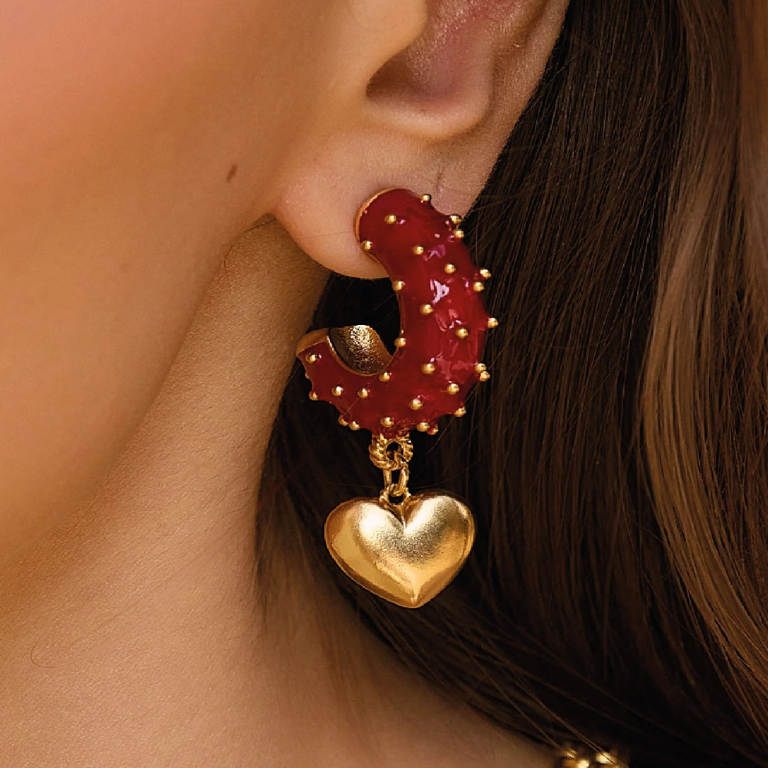 Candongas Corazón de Melón