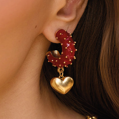 Candongas Corazón de Melón