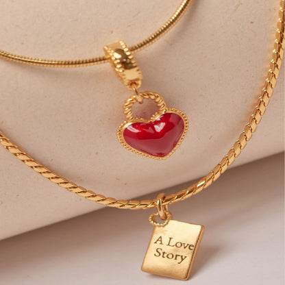 Pulsera de Charms Carta de Amor