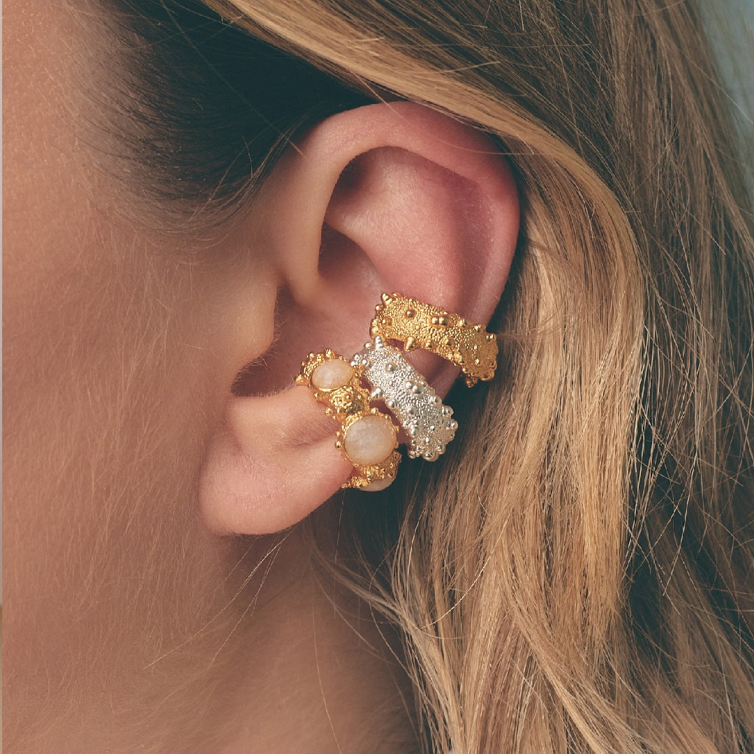 Set x3 Earcuff Destellos