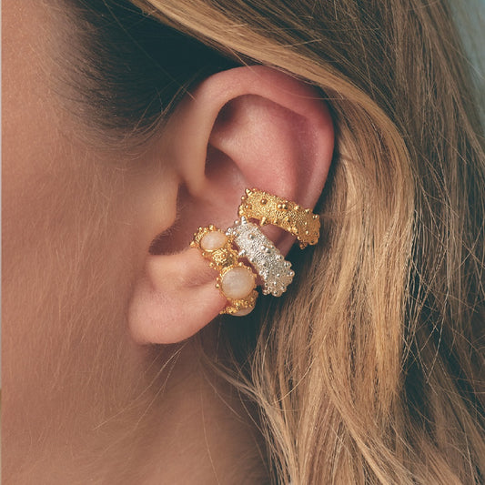 Set x3 Earcuff Destellos