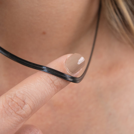 Collar Ophidia Negro