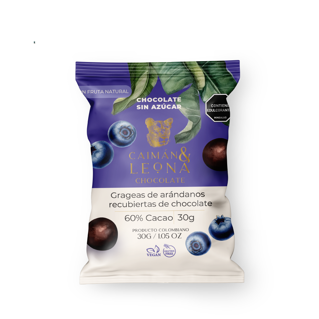 GRAGEAS ARÁNDANOS CHOCOLATE 60% CACAO