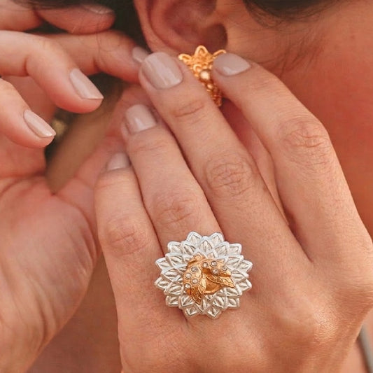 Anillo Crisantemo
