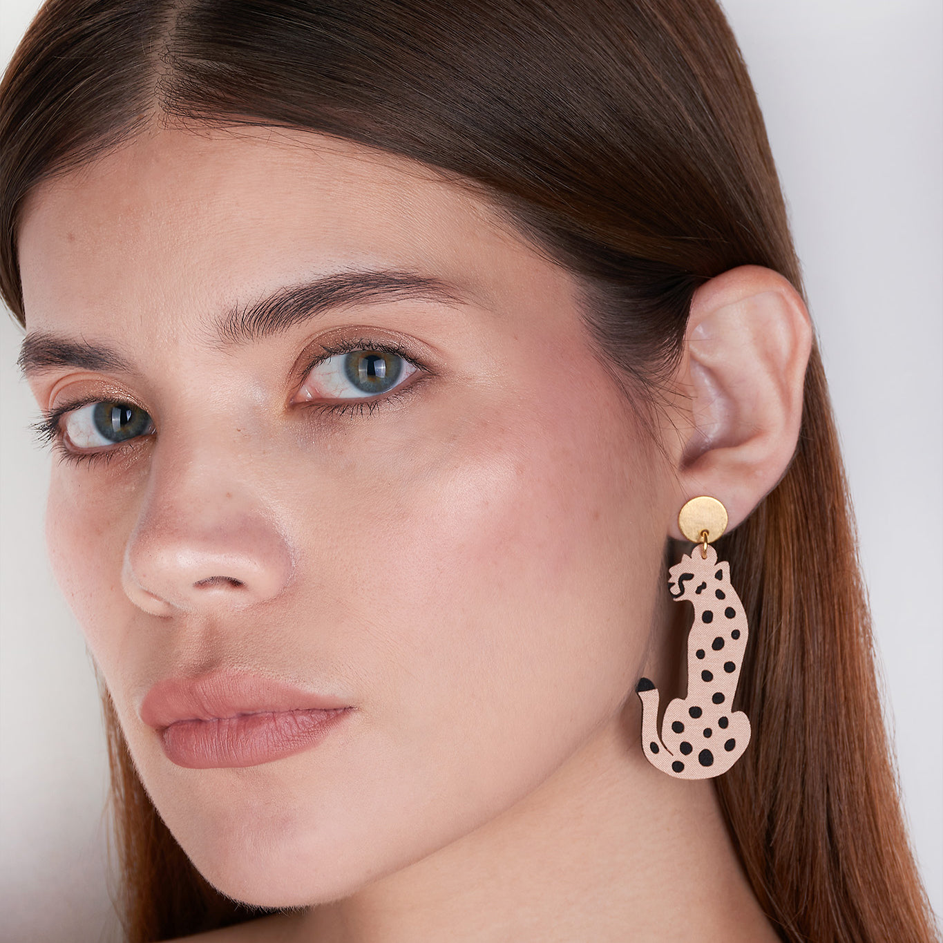 Aretes Leopardo Entero