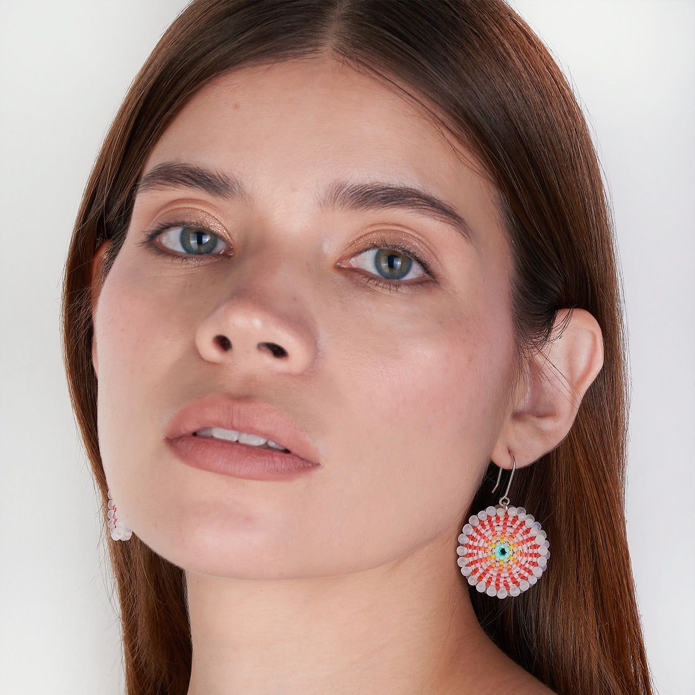 Aretes Disco Gota Gancho