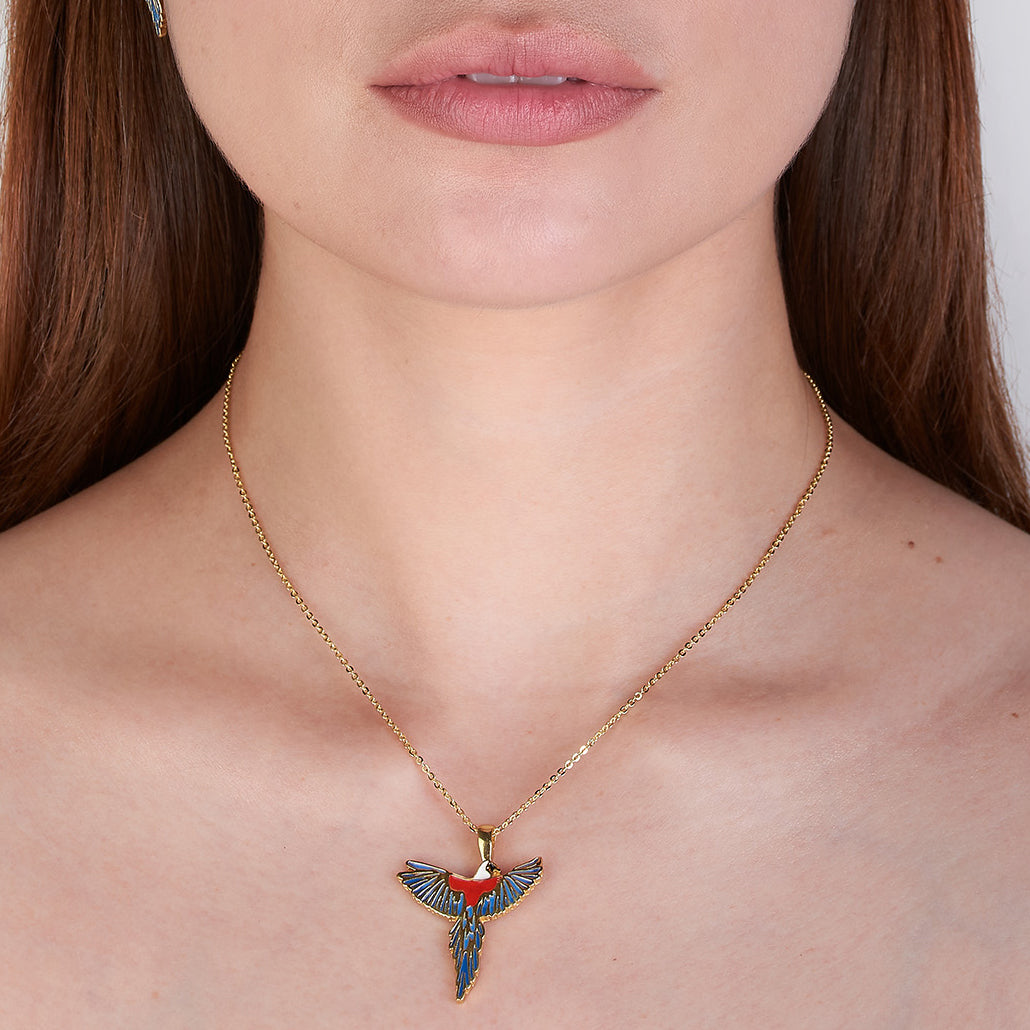 Collar LDG Guacamayas Alas