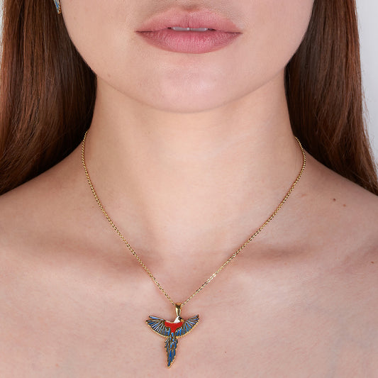 Collar LDG Guacamayas Alas