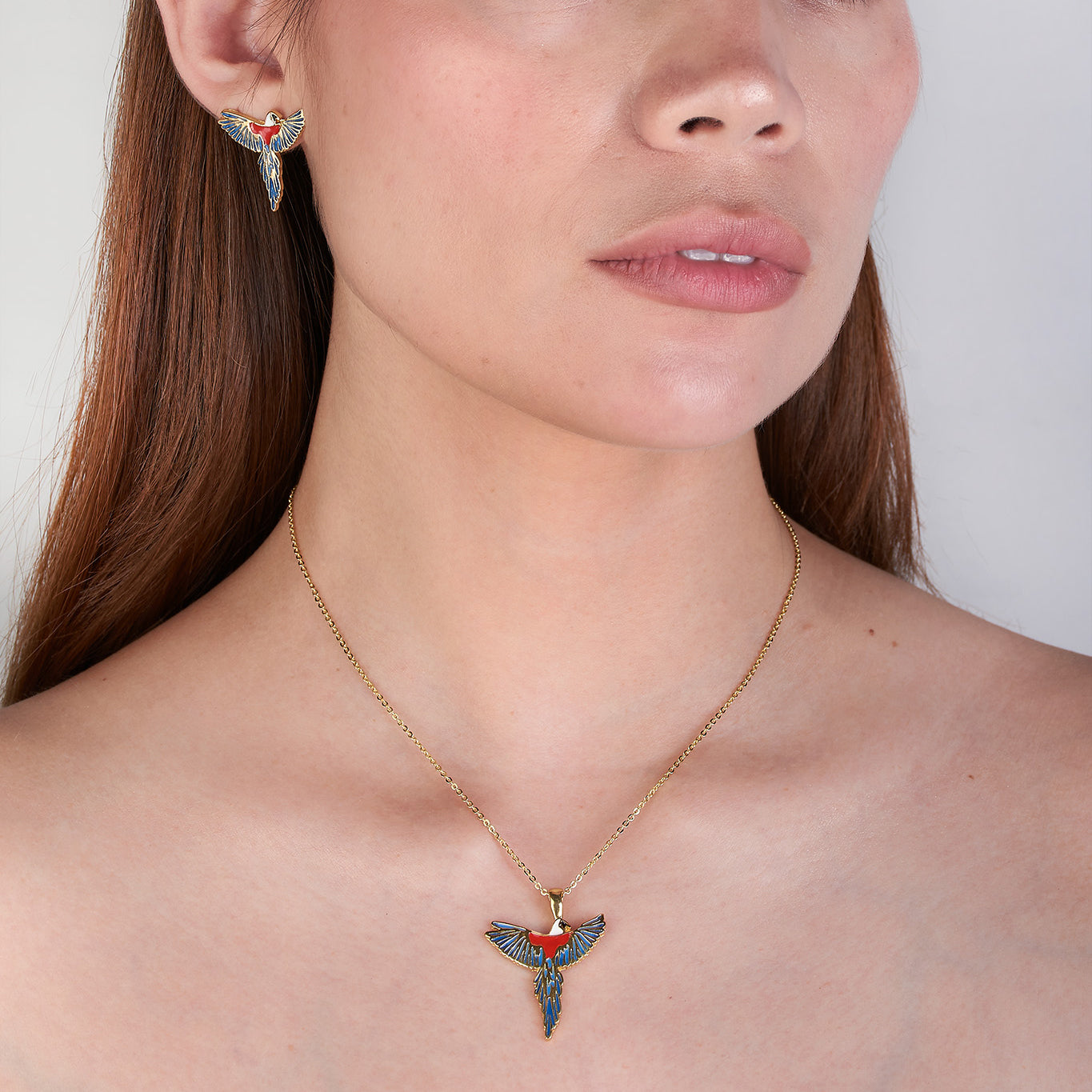 Collar LDG Guacamayas Alas