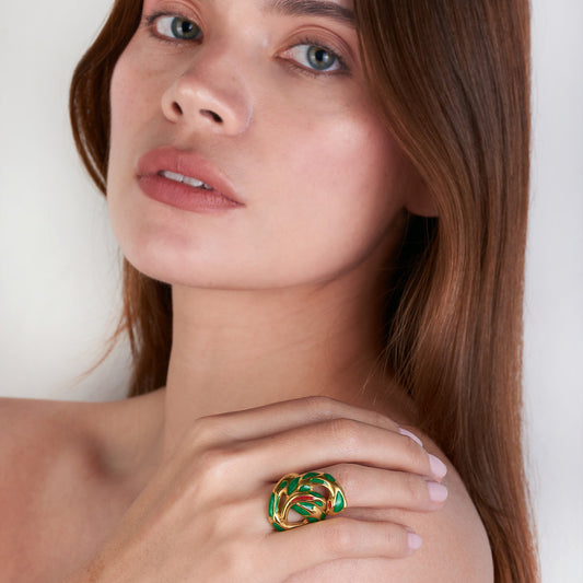 Anillo Boa Doble