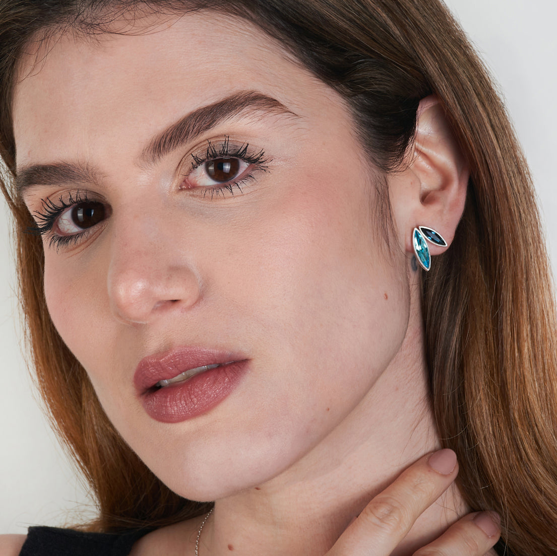 Aretes Topo Galactica Doble Aqua