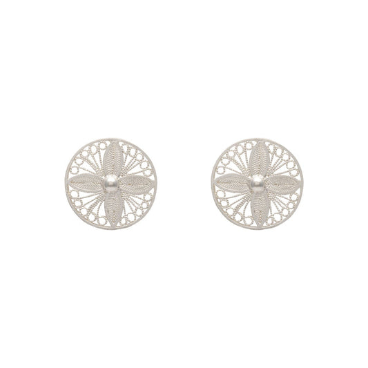 TOPOS CIRCULO JAZMIN 4 PETALOS CARACOL DE IVORY