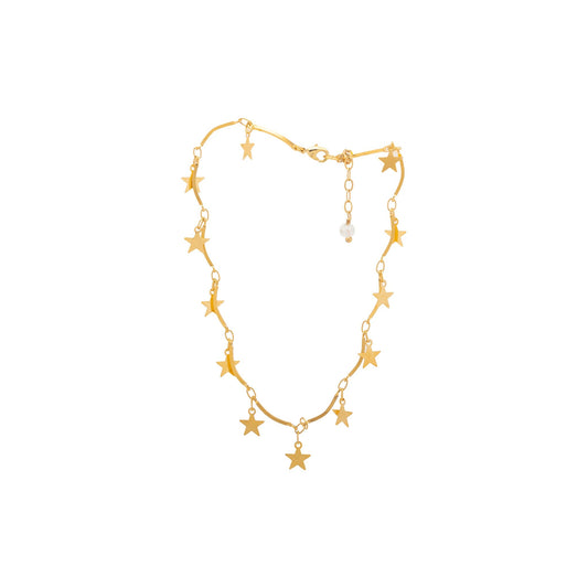 Tobillera cadena estrellas de Marcela Mesa