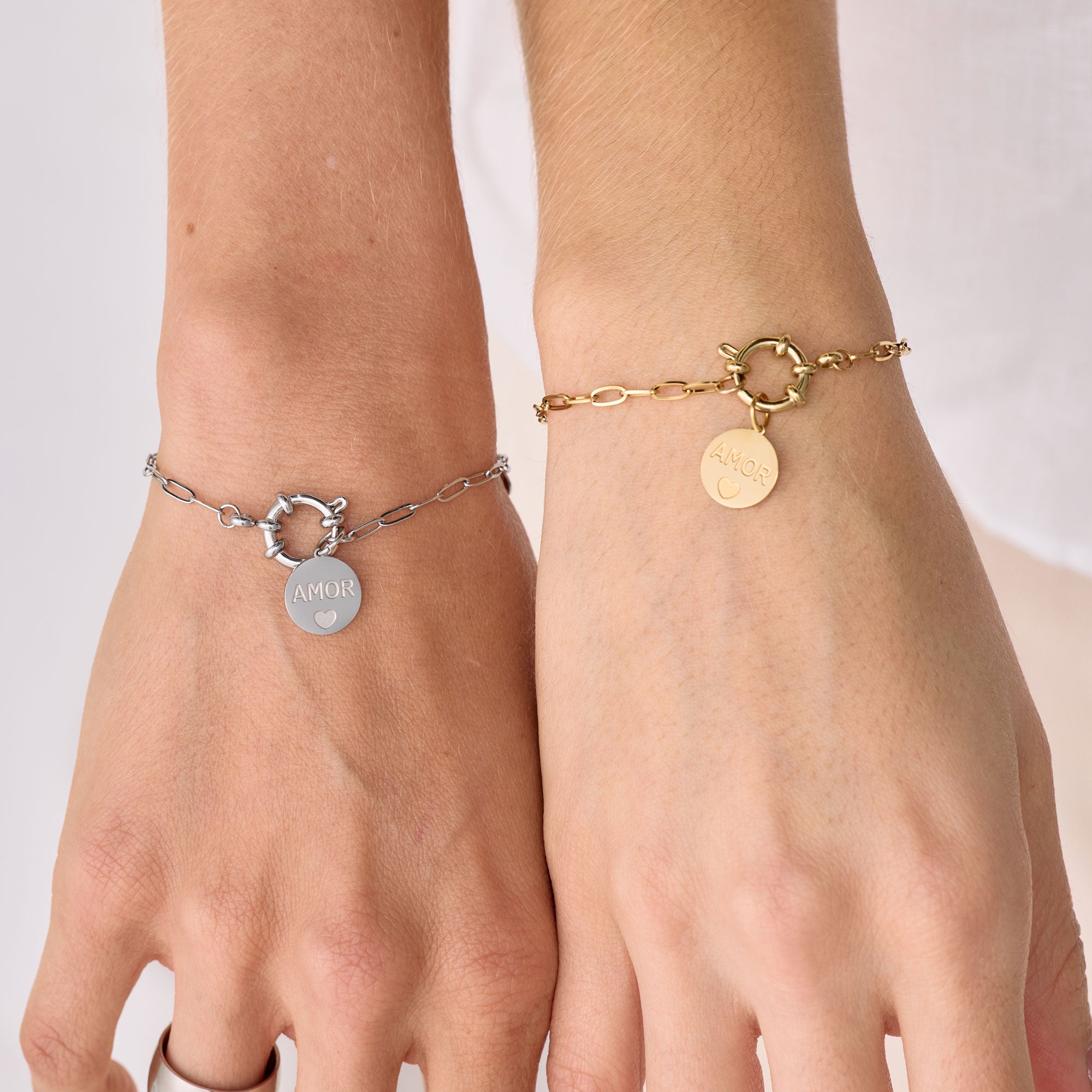 Charm Amor Plateado