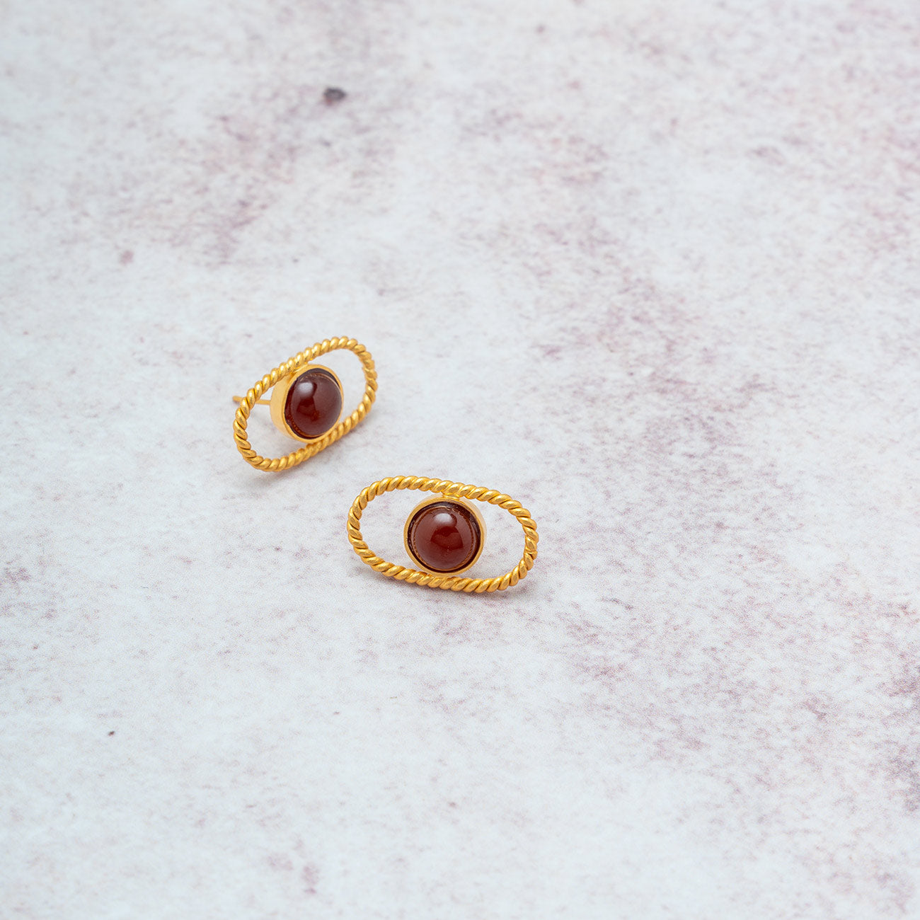 Aretes Entorchado Agata