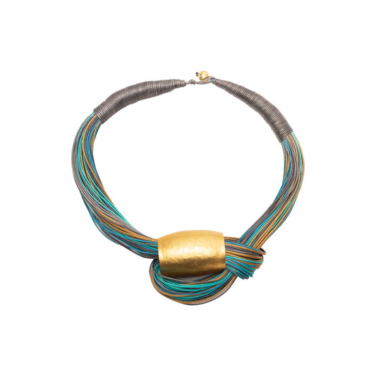 COLLAR NUDO BRONZINI DE XMARA