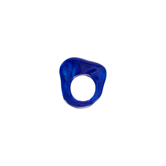 ANILLO CONCHA AZUL OSCURO