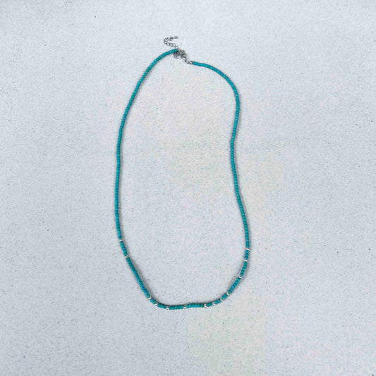 Collar Medio Turquesas