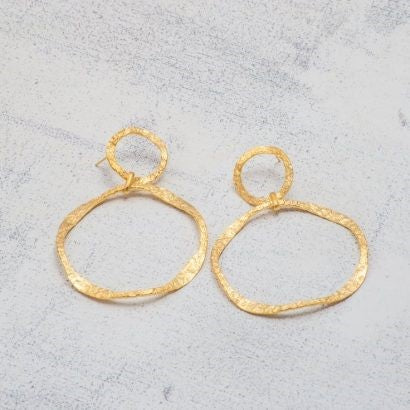 Aretes Crops circle grandes de Durando Atelier