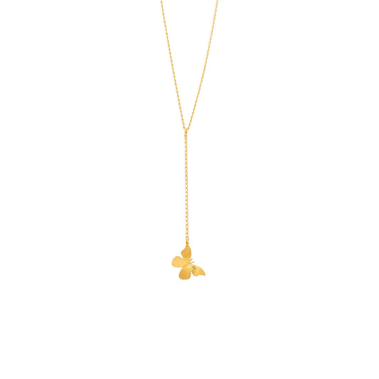 Cadena Choker, Mariposa Renacer Dorado - Blumart