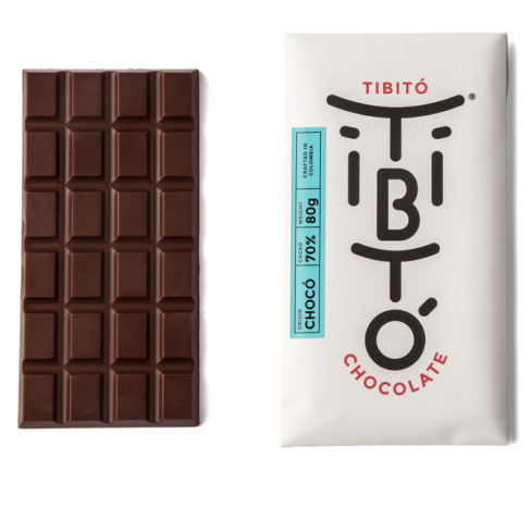 CHOCO 70% 80 gr Chocolate oscuro