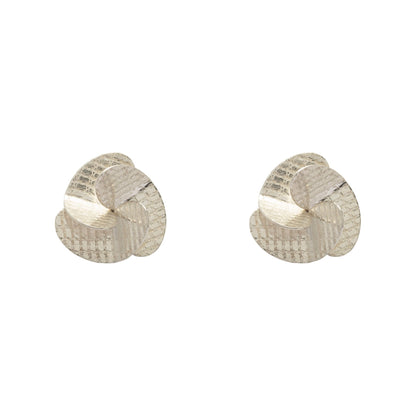 Aretes Hélice Maxi Plata