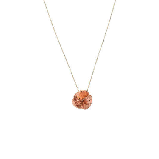 Cadena Hélice Mini Oro Rosado