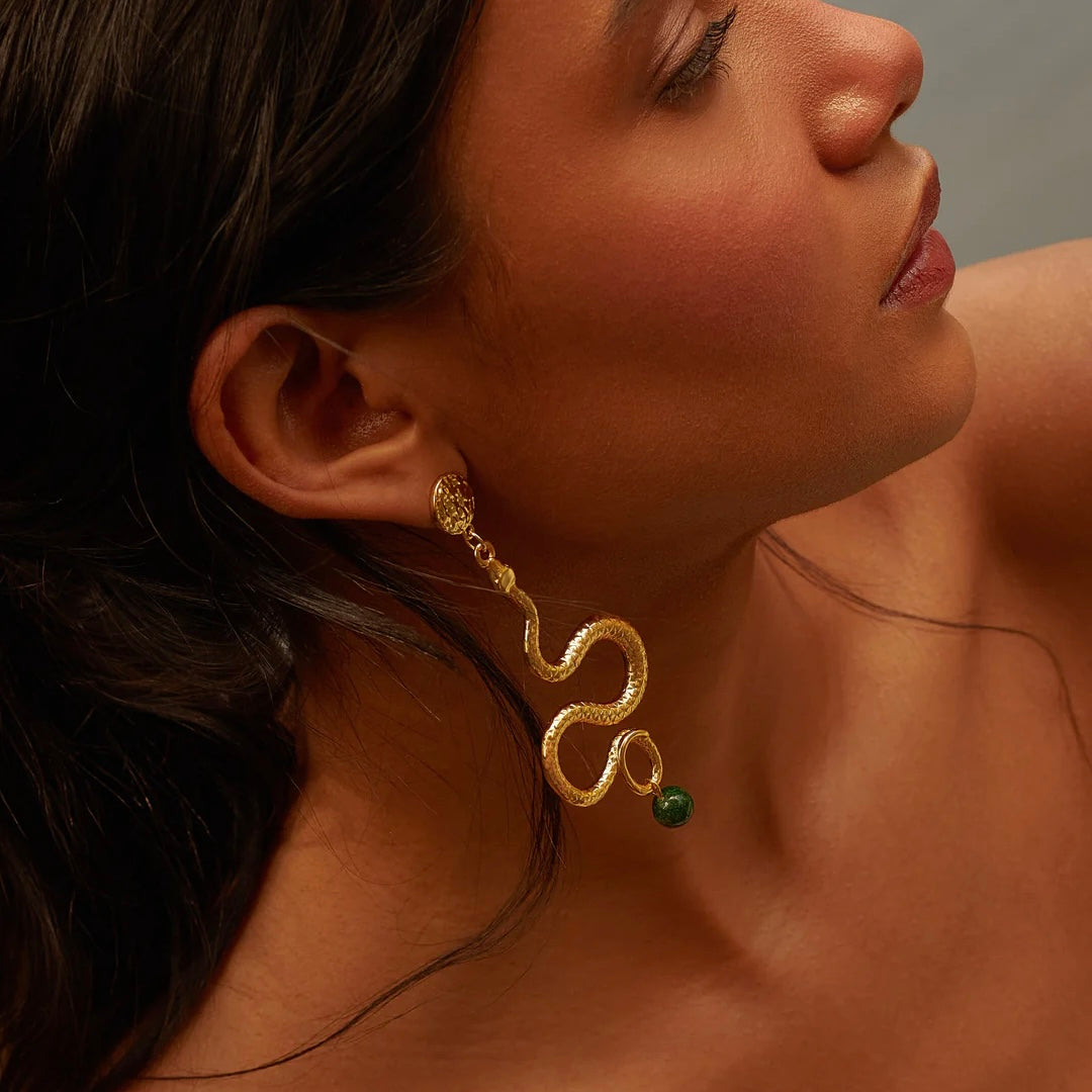 Set 2 Aretes Mapana O/I M NF