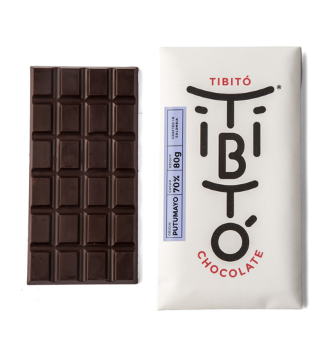 PUTUMAYO 70% 80 gr Chocolate oscuro